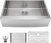 15MM Corner Radius Apron Stainless Steel Kitchen Sink 30 Inch