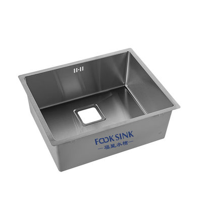 Handmade 304 Stainless Steel Kitchen Single Sink Custom Thickness