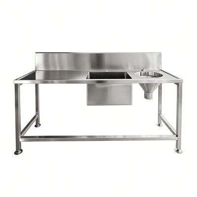 Профессиональный продукт 304 Нержавеющая сталь Медицинские раковины 316 Слюза Hopper раковина Для больницы лаборатории Коммерческая клиника свободно стоящая раковина Раковина для мытья рук